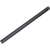 Faithfull replacement blade for round file hand rasp, cylindrical with textured metal surface.