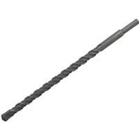 Gray Faithfull masonry drill bit, 14 x 300mm, with spiral fluted design and cylindrical shank.