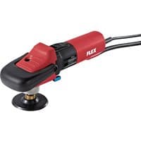 Red Flex L 12-3 100 Wet Stone Polisher with black handle, 115mm disc, and dual power cords.