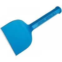 Blue Footprint brick bolster with a wide 100mm blade and a sturdy handle.