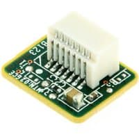 HPE PCA TPM Gen10 TAA 2.0 module with green circuit board, white connector, and silver pins.