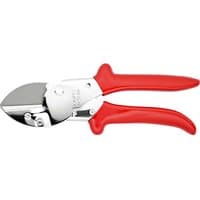 Red-handled Knipex 94 55 Profile Anvil Cutter with shiny silver cutting head and ergonomic grips.