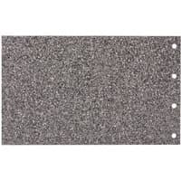 Rectangular Makita carbon plate for belt sander, textured gray surface with four holes on the right edge.