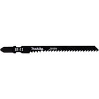 Black Makita BR-13 T Shank jigsaw blade with sharp teeth and white branding text.