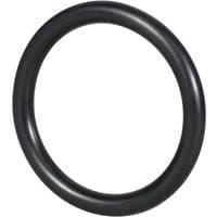 Black Makita O-Ring for 1" Drive Impact Socket, smooth circular rubber design, seamless finish.