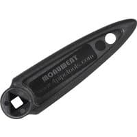 Black Monument 2050L gas meter and radiator bleed key with ergonomic handle and square socket.