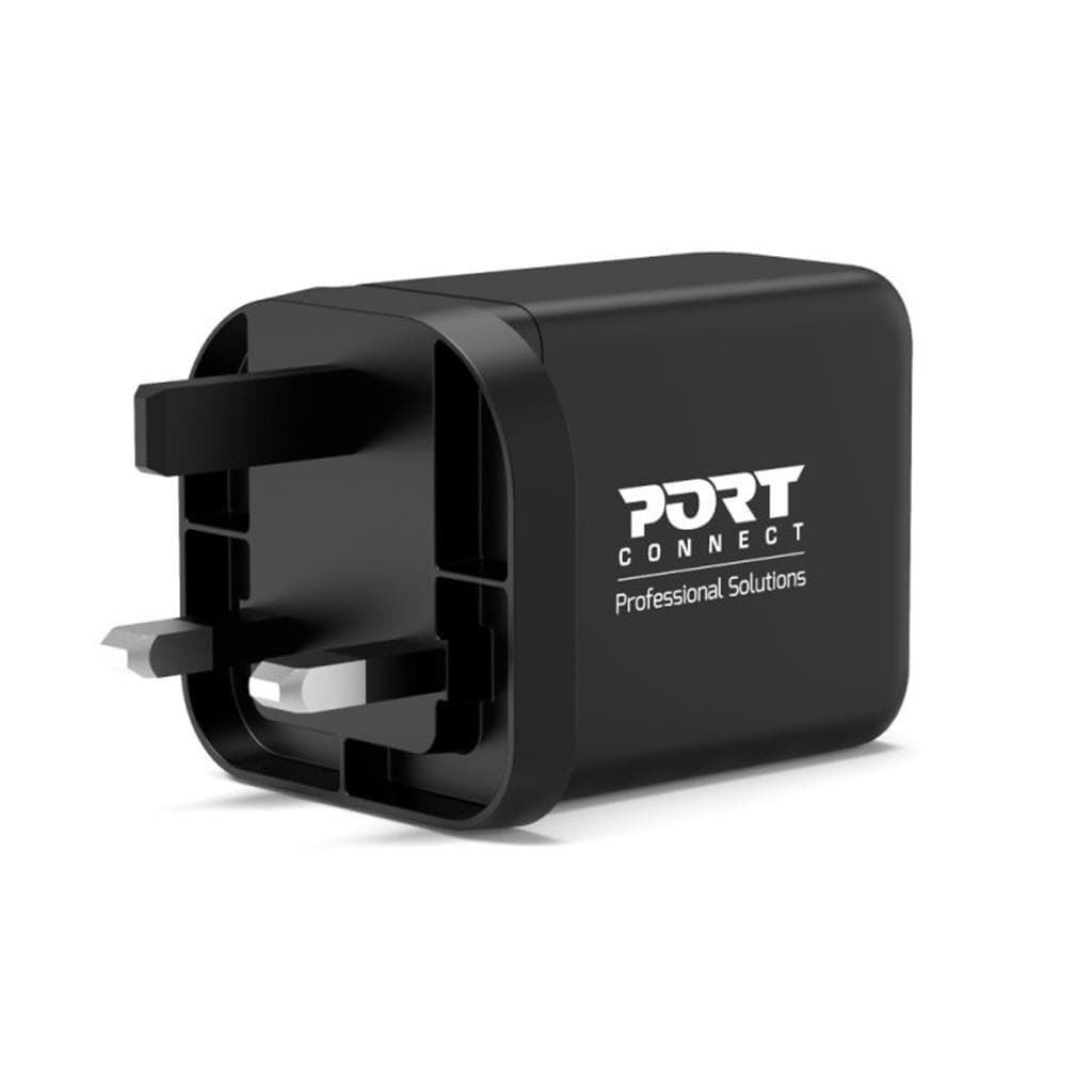 Port Designs 900106-UK mobile device charger Universal Black AC Fast c - image 4