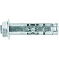 Silver Rawlbolt M12/75P anchor bolt with hex nut and projecting end, featuring a textured cylindrical body.