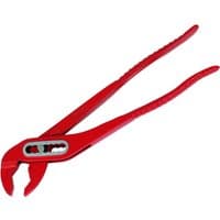 Red Ridgid 18701 water pump pliers, 300mm, with adjustable jaw and ergonomic handles.