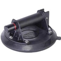 Black Rubi SC200 vacuum suction cup with ergonomic handle and sturdy base for tiling applications.
