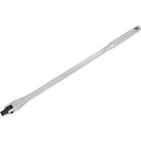 Silver Sealey 1/2" drive breaker bar with a long handle and pivoting head for added leverage.