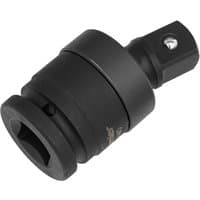 Sealey 3/4" Drive Impact Universal Joint, black metal, swivel head, square drive end, robust construction.