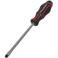 Sealey AK4356 slotted screwdriver with 8x150mm steel shaft and red-black Gripmax® handle.