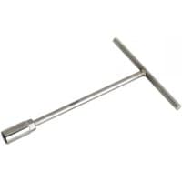 Sealey T-handle nut driver, silver with a 17mm socket and 300mm shaft, featuring a cylindrical grip handle.
