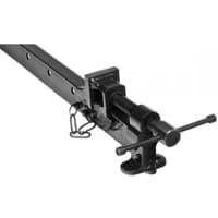 Black Sealey sash clamp 2100mm with adjustable screw mechanism and metal handle.
