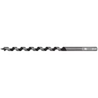 Sealey AW10x235 auger wood drill, 10mm diameter, 235mm length, black spiral flutes, silver shank.