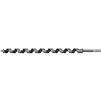 Sealey AW22x460 auger wood drill, 460mm long, 22mm diameter, spiral design, silver with hex shank.