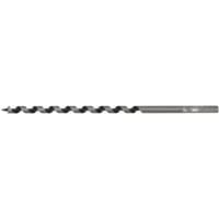 Sealey AW8x235 auger wood drill, 8mm diameter, 235mm length, spiral flutes, silver steel finish.