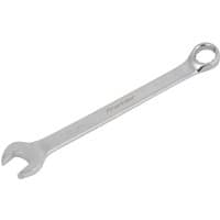 Silver Sealey CW12AF combination spanner, 15/16in, with open end and ring end, polished finish.