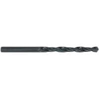 Sealey DB025RF HSS roll forged drill bit, 2.5mm diameter, silver, pack of 10, with spiral flutes and cylindrical shank.