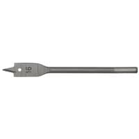 Sealey flat wood bit, 16mm diameter, 152mm length, silver, pointed tip with engraved size marking.