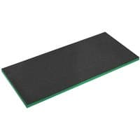 Black and green Sealey easy peel shadow foam sheet for tool chests and cabinets, rectangular with smooth surface.