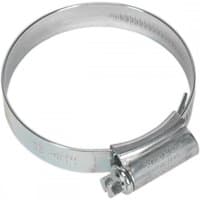 Sealey Hi-Grip zinc-plated hose clip, adjustable Ø45-60mm, with screw mechanism, pack of 20.