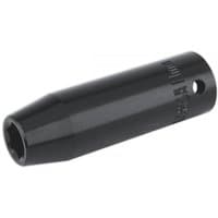 Black Sealey 11mm deep impact socket with 1/2in square drive, cylindrical shape, and side hole.