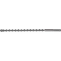 Sealey MAX22X520 SDS Max drill bit, 22mm diameter, 520mm length, with spiral fluting and silver finish.