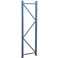 Blue metal frame for Sealey APR2701 racking unit, featuring vertical posts and diagonal crossbars.