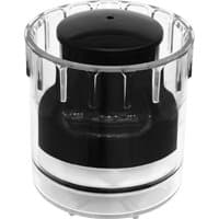Clear and black Sealey Portable Bearing Grease Packer Tool with cylindrical design and transparent outer casing.