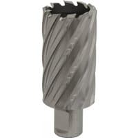 Sealey RBHSS35L Rotabor Cutter, silver cylindrical shape, spiral flutes, 35mm diameter, 50mm cut depth.