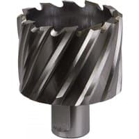 Sealey RBHSS51S Rotabor Cutter, silver steel with spiral flutes, 51mm diameter, 25mm cut depth.