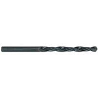 "Sealey Roll Forged HSS Drill Bit Imperial, dark metallic finish, spiral flutes, cylindrical shank"