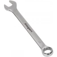 Silver Sealey 20mm combination spanner with open-end and ring-end, engraved with "Siegen" on the handle.