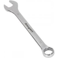 Silver Sealey 32mm combination spanner with open-end and ring-end, engraved with brand name.