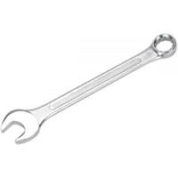 Silver Sealey combination spanner 30mm with open and ring ends, polished finish.