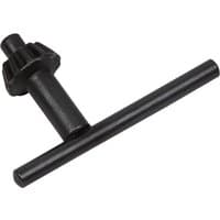 Black Sealey S3 chuck key for 16mm drill chucks with a T-shaped handle and gear-like head.