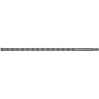 Sealey SDS Plus drill bit, 10mm diameter, 360mm length, silver with spiral fluting and cylindrical shank.