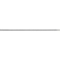 Sealey SDS Plus drill bit, 14mm diameter, 1000mm length, long silver spiral design with pointed tip.