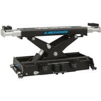 Black Sealey Viking jacking beam with 1.4m extending arms, 4-tonne capacity, and blue model number on side.
