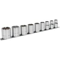 Sealey 9pc 1/2" Sq Drive Whitworth Socket Set - image 4