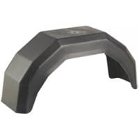 Black Sealey TB33 mudguard, 760 x 220mm, with angular design and smooth finish.