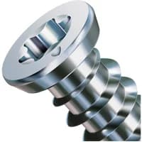 Spax Ra Frame Anchor, 7.5 x 80mm, silver, with star-shaped drive and threaded shaft, pack of 100.