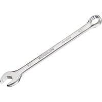Stanley Fatmax silver anti-slip combination wrench 12mm with open and box ends, engraved measurements.