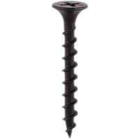 Black TIMCO drywall screw with bugle head, coarse thread, 4.8 x 100mm, single screw shown upright.