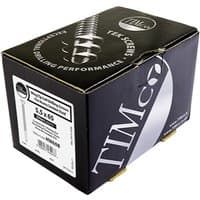Black TIMCO box with white text, showing metal construction screws, 5.5 x 65 mm, countersunk, self-drilling.