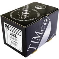 Black box of TIMCO LW50B metal screws, labeled 5.5 x 50, with countersunk heads and wing-tip design.