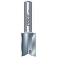 Silver Trend two flute cutter with cylindrical shank and sharp cutting edges, 15.0 x 25mm size.