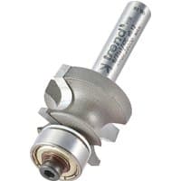 Trend Bearing Guided Corner Bead Cutter, silver with cylindrical shank and circular cutting edge.